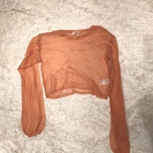 Urban Outfitters Cropped Sweater Sz L